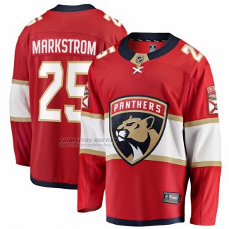 Camiseta Hockey Florida Panthers Jacob Markstrom Primera Breakaway Rojo