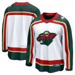 Camiseta Hockey Minnesota Wild 25th Aniversario Primera Breakaway Blanco