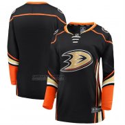 Camiseta Hockey Mujer Anaheim Ducks Primera Breakaway Negro