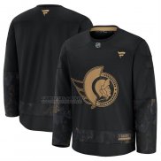 Camiseta Hockey Ottawa Senators 2024 Military Appreciation Negro