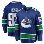 Camiseta Hockey Vancouver Canucks Marco Rossi Primera Breakaway Azul