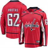 Camiseta Hockey Washington Capitals Ilya Protas Primera Breakaway Rojo