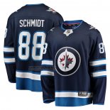 Camiseta Hockey Winnipeg Jets Nate Schmidt Primera Premier Breakaway Azul