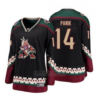 Camiseta Mujer Arizona Coyotes Richard Panik Heritage Alternato Breakaway Negro