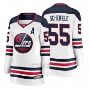 Camiseta Mujer Winnipeg Jets Mark Scheifele Heritage Breakaway
