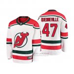 Camiseta Nino New Jersey Devils John Quenneville Alternato Breakaway Blanco