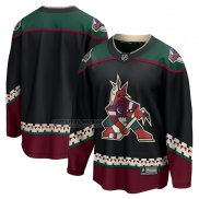 Camiseta Hockey Arizona Coyotes Primera Breakaway 2021-22 Negro