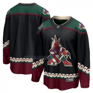 Camiseta Hockey Arizona Coyotes Primera Breakaway 2021-22 Negro