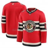 Camiseta Hockey Chicago Blackhawks 2025 Winter Classic Premium Rojo