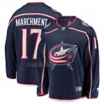 Camiseta Hockey Columbus Blue Jackets Mason Marchment Primera Breakaway Azul