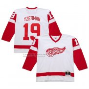 Camiseta Hockey Detroit Red Wings Steve Yzerman Power Play Blanco