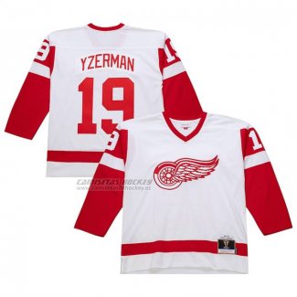 Camiseta Hockey Detroit Red Wings Steve Yzerman Power Play Blanco