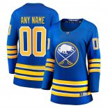Camiseta Hockey Mujer Buffalo Sabres Primera Breakaway Personalizada Azul