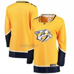 Camiseta Hockey Nashville Predators Primera Breakaway Amarillo