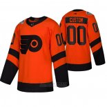 Camiseta Hockey Philadelphia Flyers Autentico 2019 Stadium Series Personalizada Naranja