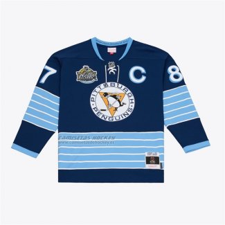 Camiseta Hockey Pittsburgh Penguins Sidney Crosby 2011 Winter Classic Power Play Azul