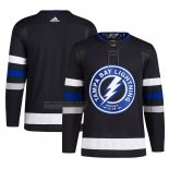 Camiseta Hockey Tampa Bay Lightning Alterno Primegreen Autentico Negro