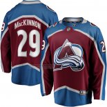 Camiseta Hockey Colorado Avalanche Nathan MacKinnon Primera Breakaway Rojo