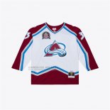 Camiseta Hockey Colorado Avalanche Patrick Roy 1995 Power Play Blanco