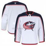 Camiseta Hockey Columbus Blue Jackets Segunda Autentico Pro Blanco
