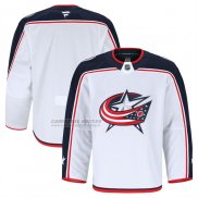 Camiseta Hockey Columbus Blue Jackets Segunda Autentico Pro Blanco