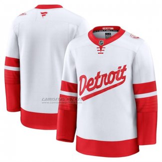 Camiseta Hockey Detroit Red Wings 2025 Stadium Series Premium Blanco
