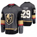 Camiseta Hockey Vegas Golden Knights Marc Andre Fleury Primera Breakaway Jugador Negro