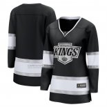Camiseta Hockey Mujer Los Angeles Kings Primera Breakaway Negro1