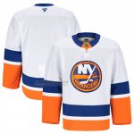 Camiseta Hockey New York Islanders Segunda Autentico Pro Blanco