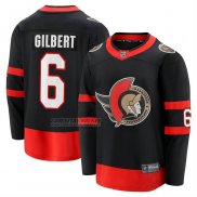 Camiseta Hockey Ottawa Senators Dennis Gilbert Primera Breakaway Negro