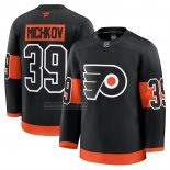 Camiseta Hockey Philadelphia Flyers Matvei Michkov Alterno Premium Negro