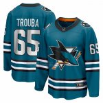 Camiseta Hockey San Jose Sharks Jacob Trouba Primera Breakaway Verde