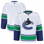 Camiseta Hockey Vancouver Canucks Segunda Autentico Pro Blanco