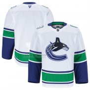 Camiseta Hockey Vancouver Canucks Segunda Autentico Pro Blanco