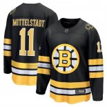 Camiseta Hockey Boston Bruins Casey Mittelstadt Primera Breakaway Negro1