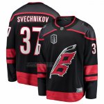 Camiseta Hockey Carolina Hurricanes Andrei Svechnikov 2026 Stanley Cup Final Primera Breakaway Negro