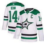 Camiseta Hockey Dallas Stars Jamie Benn Segunda Autentico Blanco Camiseta Hockey Dallas Stars Jamie Benn Segunda Autentico Blanco