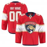 Camiseta Hockey Florida Panthers Primera Personalizada Rojo