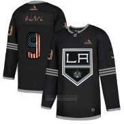 Camiseta Hockey Los Angeles Kings Kempe 2020 USA Flag Negro