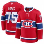 Camiseta Hockey Montreal Canadiens Jakub Dobes Premium Rojo