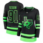 Camiseta Hockey Mujer Dallas Stars Tyler Seguin Alterno Breakaway Negro