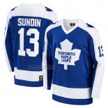 Camiseta Hockey Toronto Maple Leafs Mats Sundin Breakaway Retired Azul
