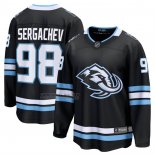 Camiseta Hockey Utah Mammoth Mikhail Sergachev Primera Breakaway Negro
