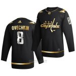 Camiseta Hockey Washington Capitals Alexander Ovechkin Golden Edition Limited Autentico 2020-21 Negro Camiseta Hockey Washington Capitals Alexander Ovechkin Golden Edition Limited Autentico 2020-21 Negro