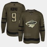 Camiseta Minnesota Wild Mikko Koivu Camo Salute To Service