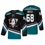Camiseta Anaheim Ducks Kevin Boyle Alternato 25th Aniversario Adidas Autentico Negro Third Camiseta Anaheim Ducks Kevin Boyle Alternato 25th Aniversario Adidas Autentico Negro Third