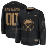 Camiseta Hockey Buffalo Sabres 2024 Military Appreciation Personalizada Negro