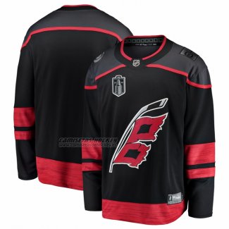 Camiseta Hockey Carolina Hurricanes 2026 Stanley Cup Final Primera Breakaway Negro