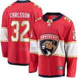 Camiseta Hockey Florida Panthers Lucas Carlsson Primera Breakaway Rojo