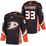 Camiseta Hockey Hombre Autentico Anaheim Ducks Jakob Silfverberg Home 33 2018 Negro